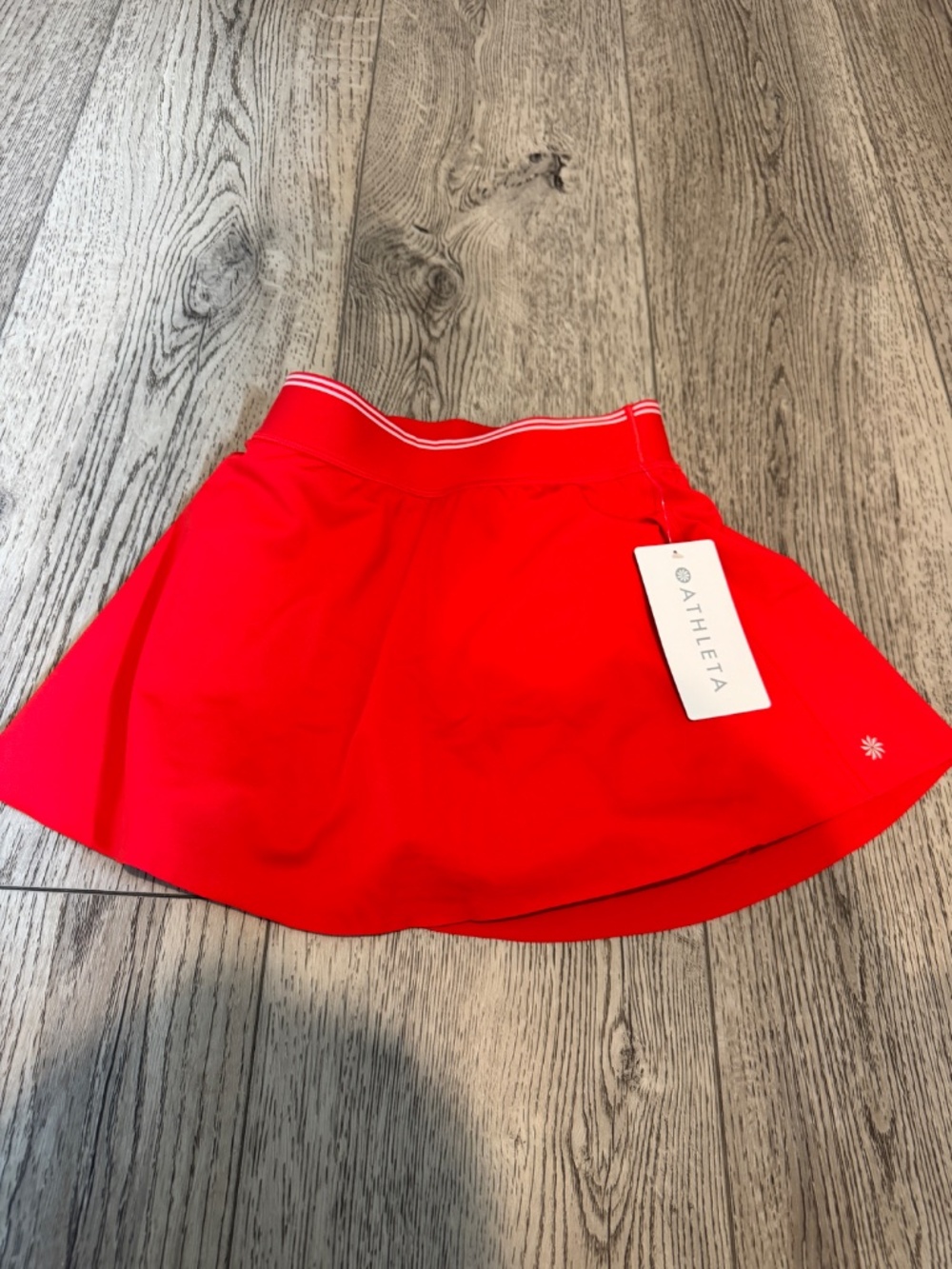 Ace Advantage Cardinal Red Tennis Athletic Skirt with shorts Athleta XXS  NWT!